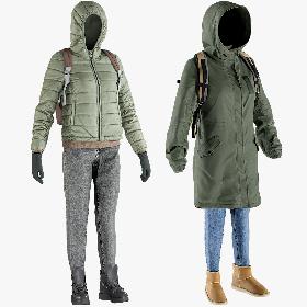 3D model Clothing Collection 23